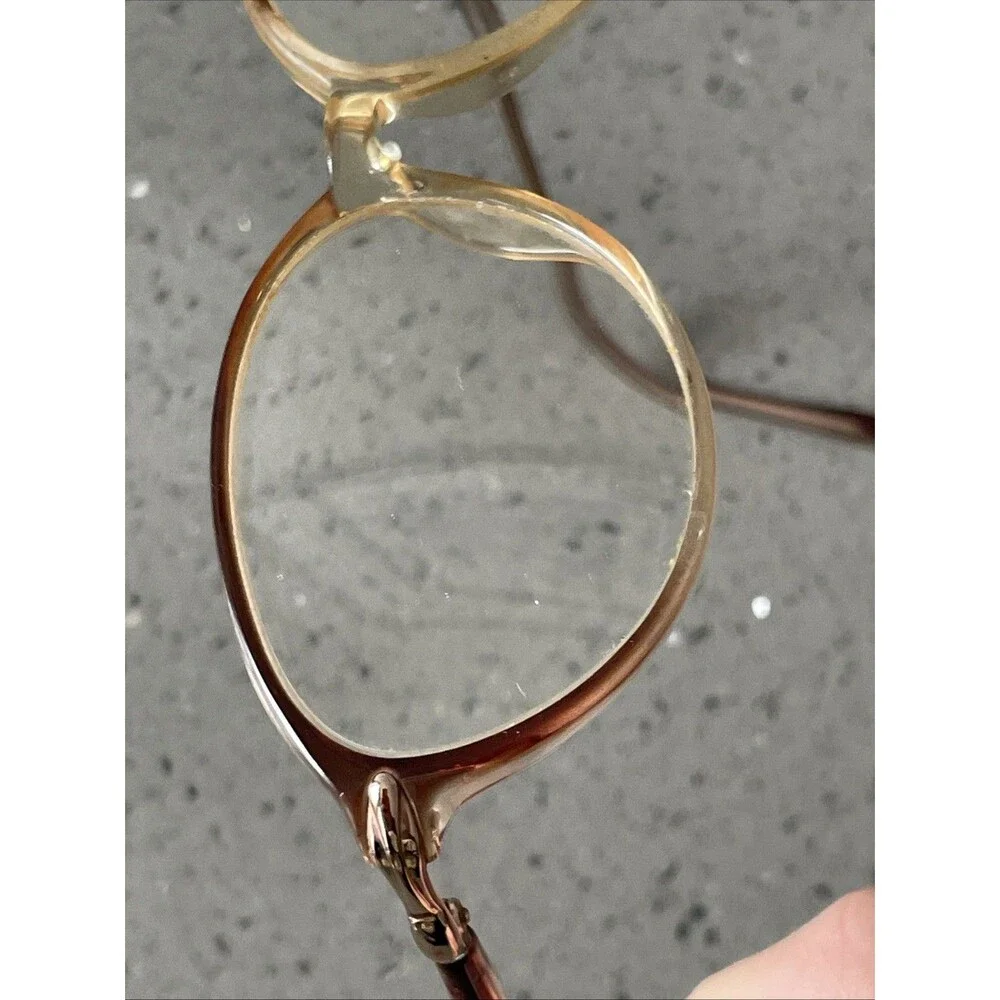 Destiny Margaret BR 53-15-135 Brown/Crystal Fade Full Rim Eyeglasses Frames ONLY